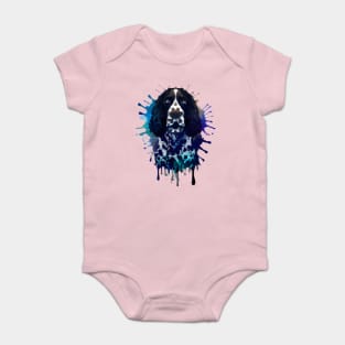 Welsh Springer Spaniel Doggo Art Baby Bodysuit